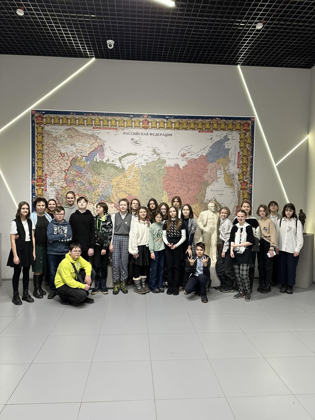 6Г класса посетили выставку «Сталинградская Победа» в историческом парке «Россия».